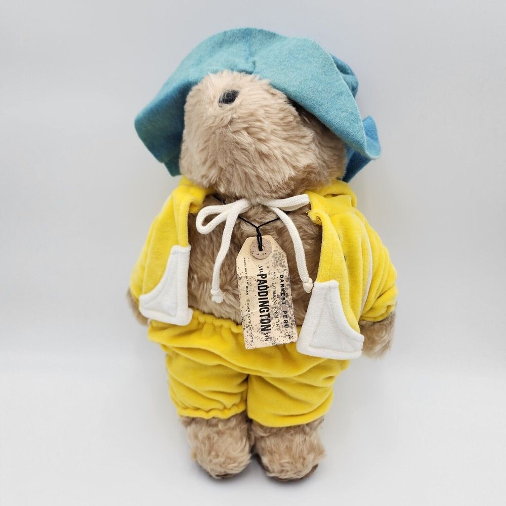 Paddington Bear 13" Plush Vintage 1975  Eden Toys *Collectors Quality* Rare Item